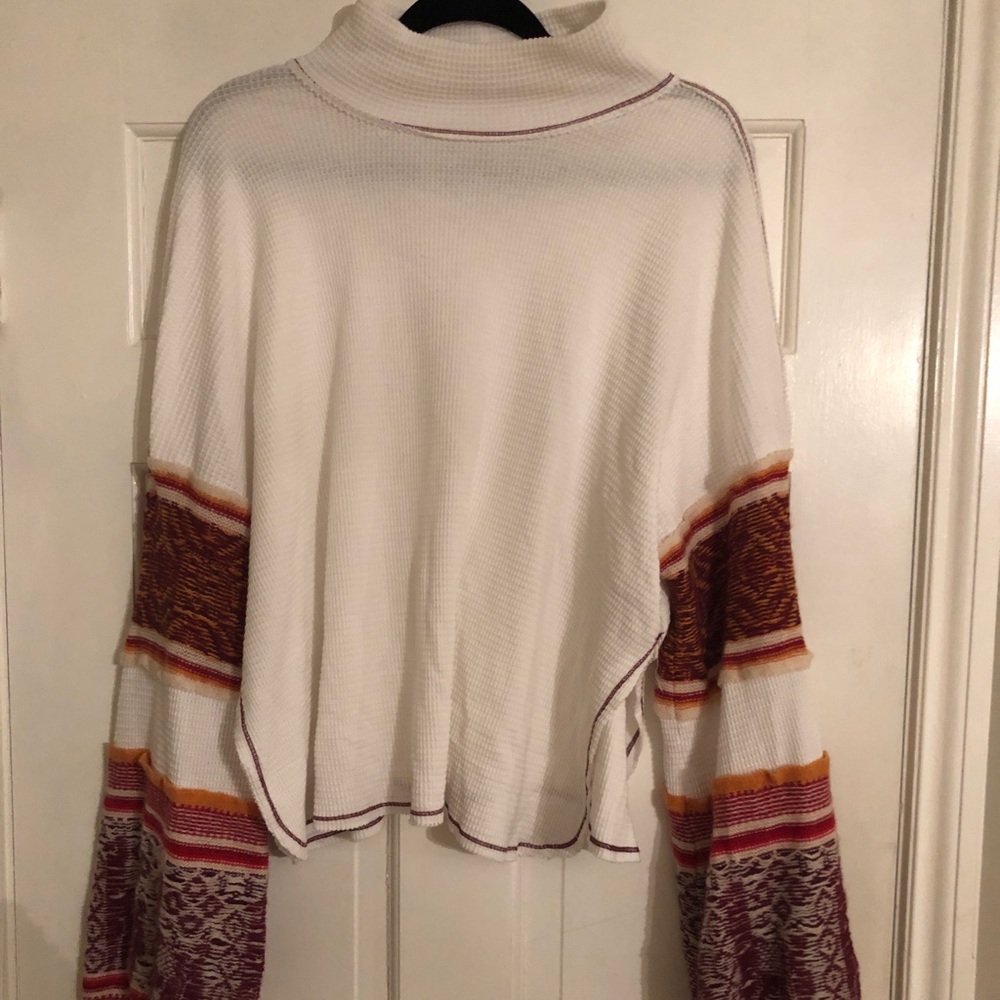 Mock neck sweater